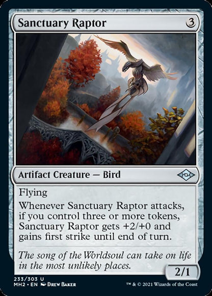 Sanctuary Raptor [Modern Horizons 2] Foil