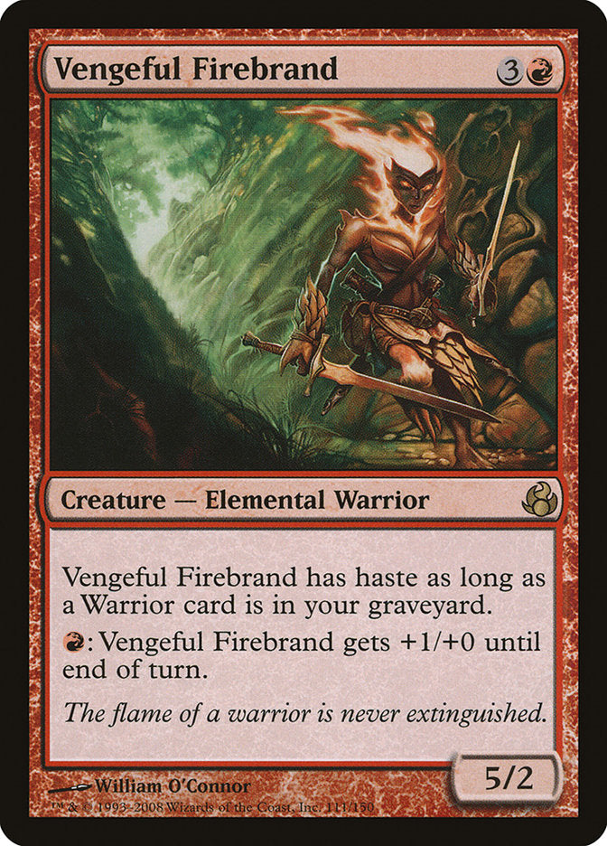 Vengeful Firebrand [Morningtide] Foil