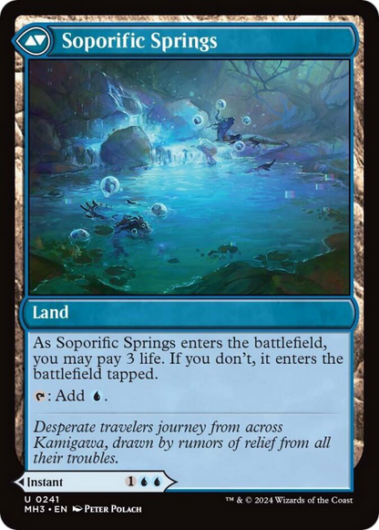 Sink into Stupor // Soporific Springs [Modern Horizons 3] Foil
