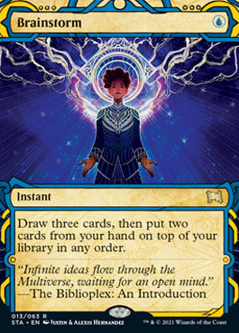 Brainstorm [Strixhaven: School of Mages Mystical Archive] Foil