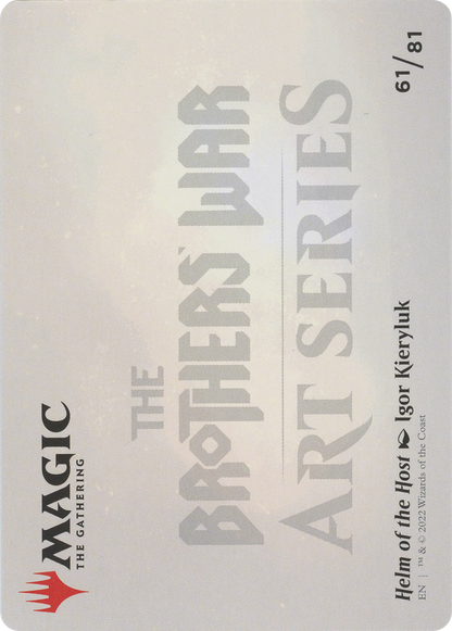 Helm of the Host // Helm of the Host  [The Brothers' War Art Series] (Borderless)