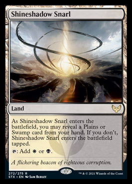 Shineshadow Snarl [Strixhaven: School of Mages] Foil