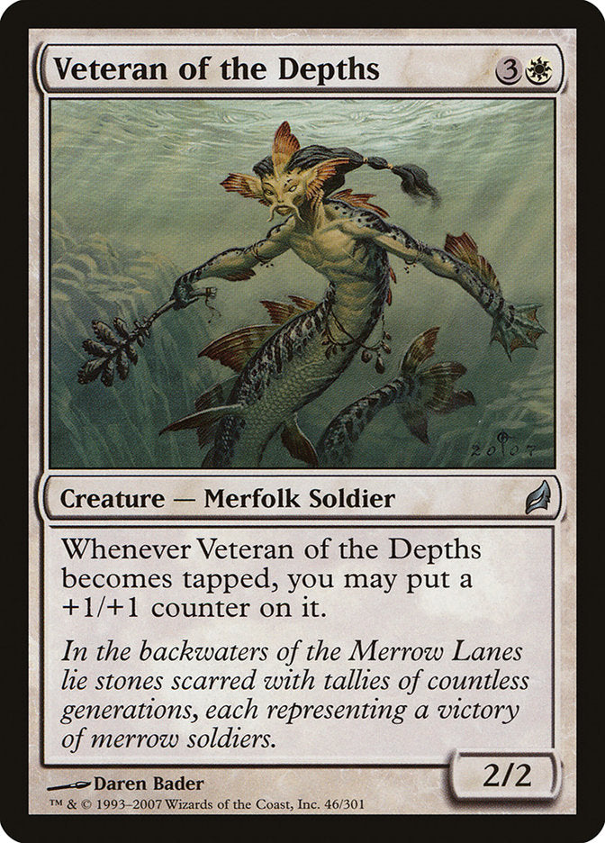 Veteran of the Depths [Lorwyn] Foil