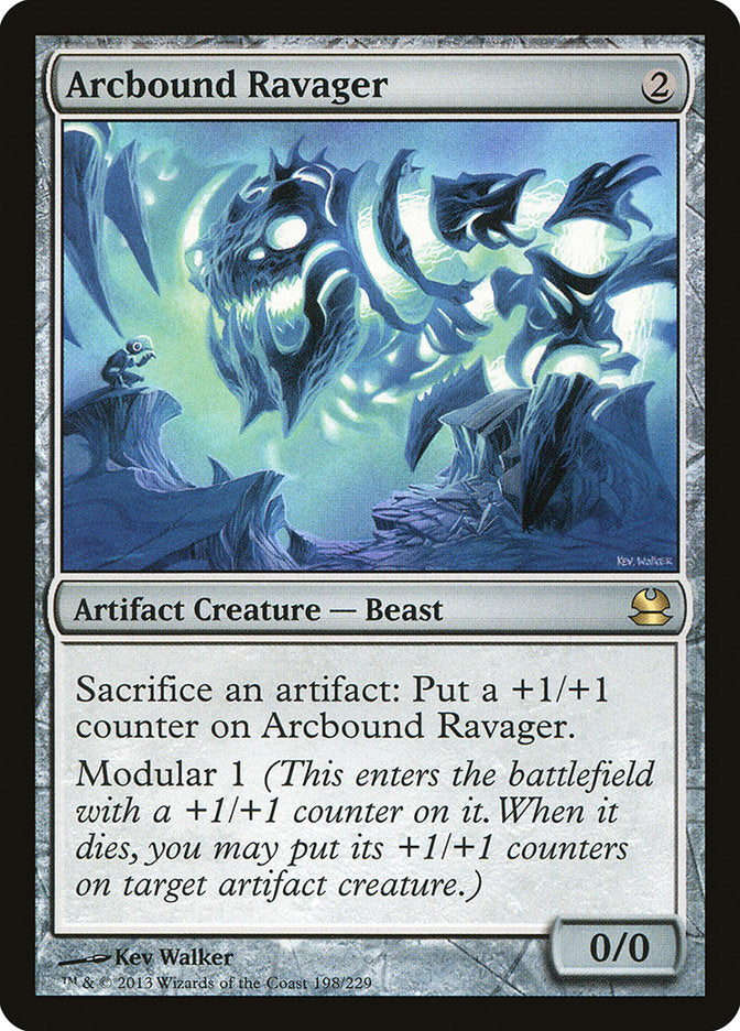 Arcbound Ravager [Modern Masters] Foil