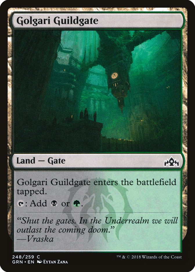 Golgari Guildgate (248/259) [Guilds of Ravnica] Foil