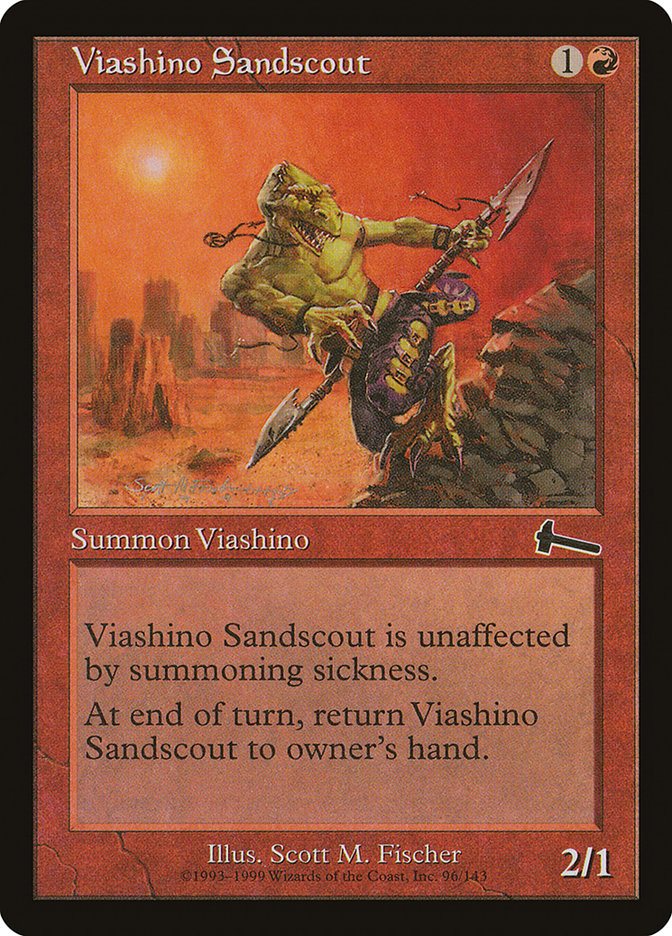 Viashino Sandscout [Urza's Legacy] Foil