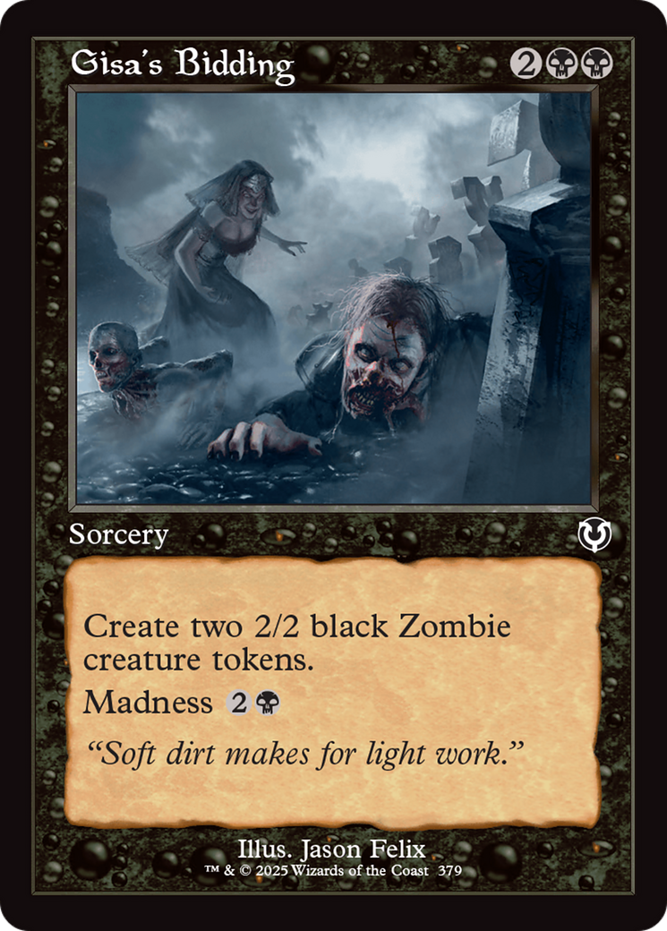 Gisa's Bidding (Retro Frame) [Innistrad Remastered] Foil