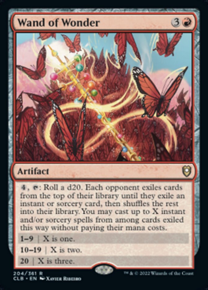 Wand of Wonder [Commander Legends: Battle for Baldur's Gate] Foil