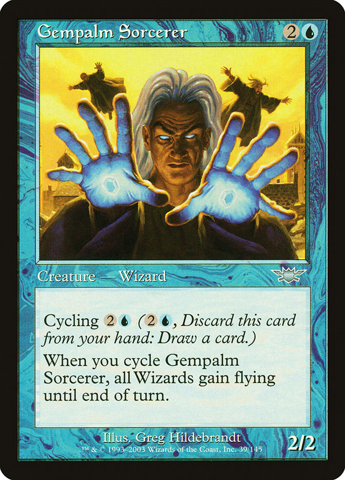 Gempalm Sorcerer [Legions] Foil