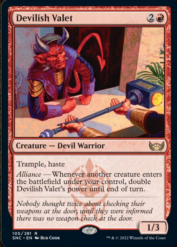 Devilish Valet [Streets of New Capenna] Foil