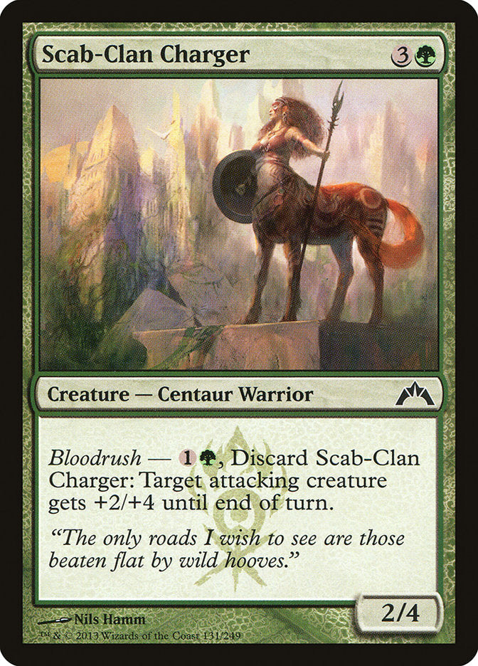 Scab-Clan Charger [Gatecrash] Foil