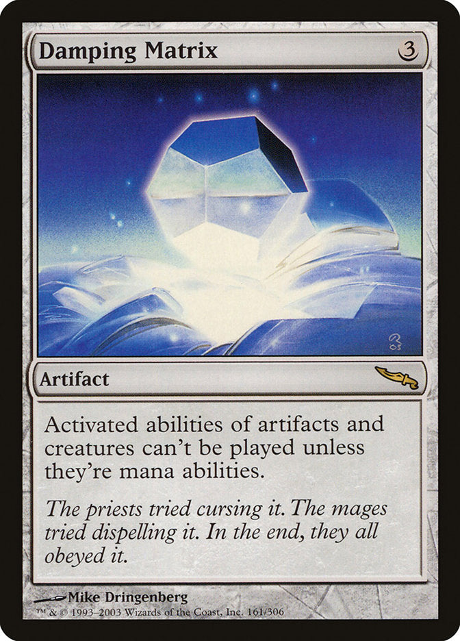 Damping Matrix [Mirrodin] Foil