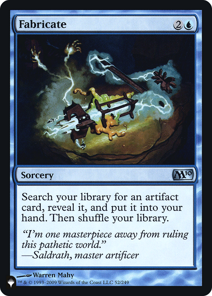 Fabricate  [The List] Foil