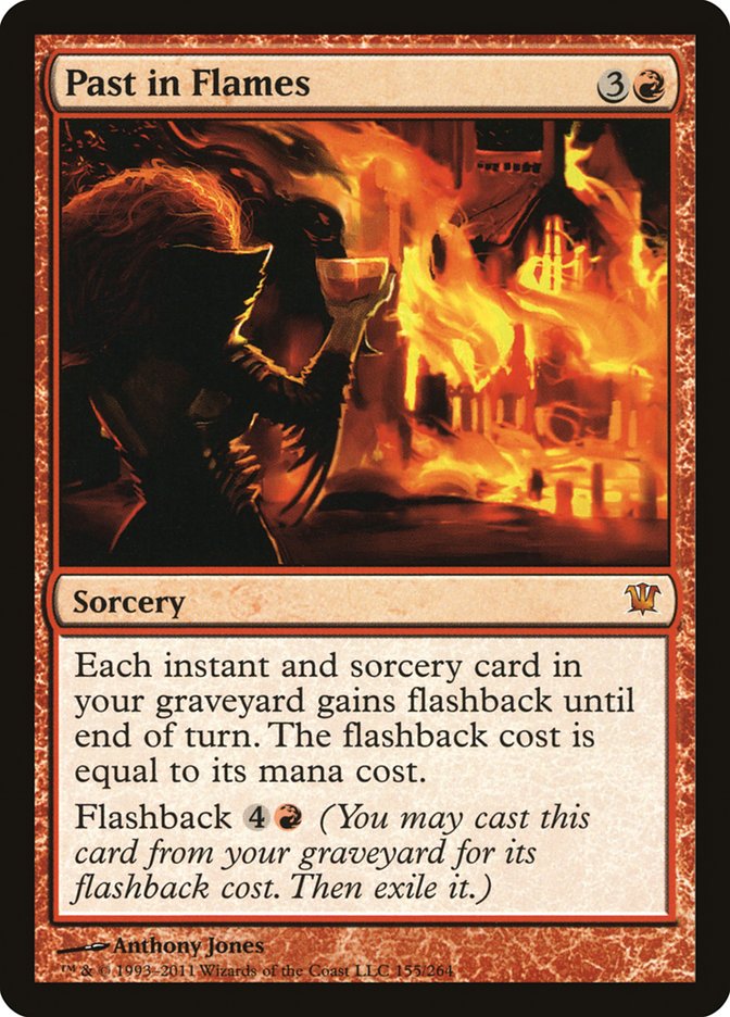 Past in Flames [Innistrad] Foil