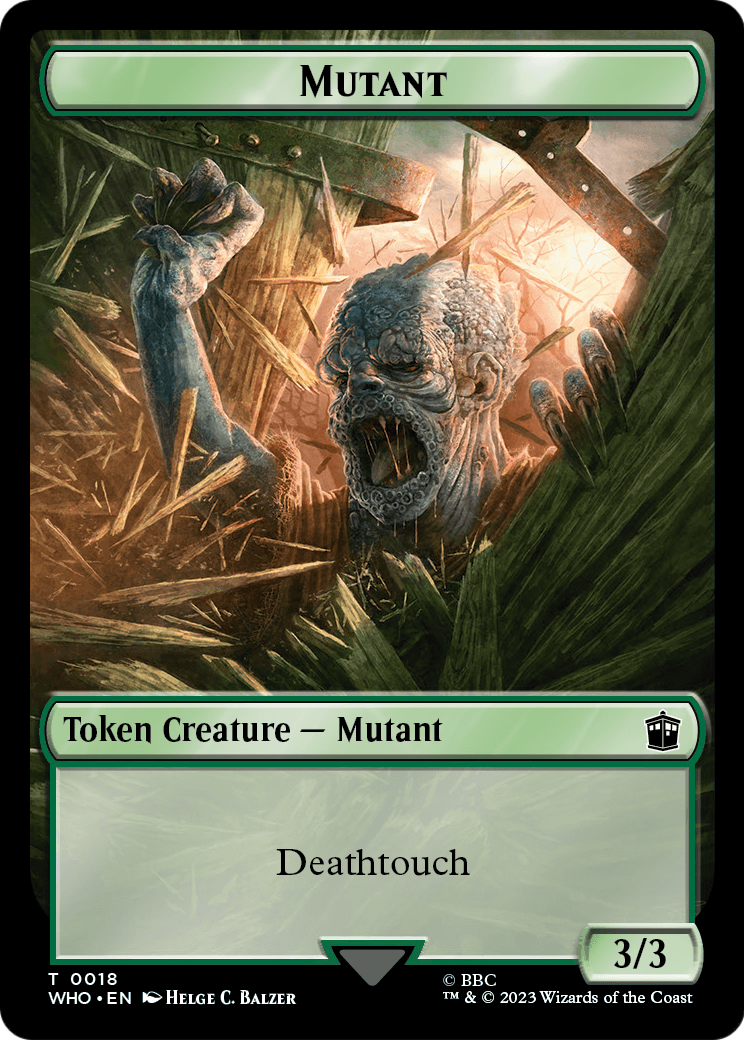 Mutant  [Doctor Who Tokens]