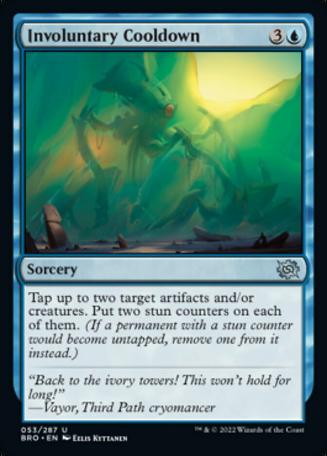 Involuntary Cooldown [The Brothers' War] Foil