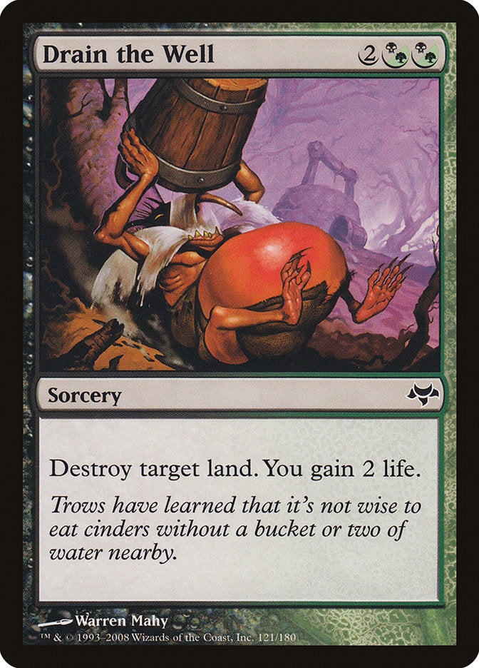 Drain the Well [Eventide] Foil
