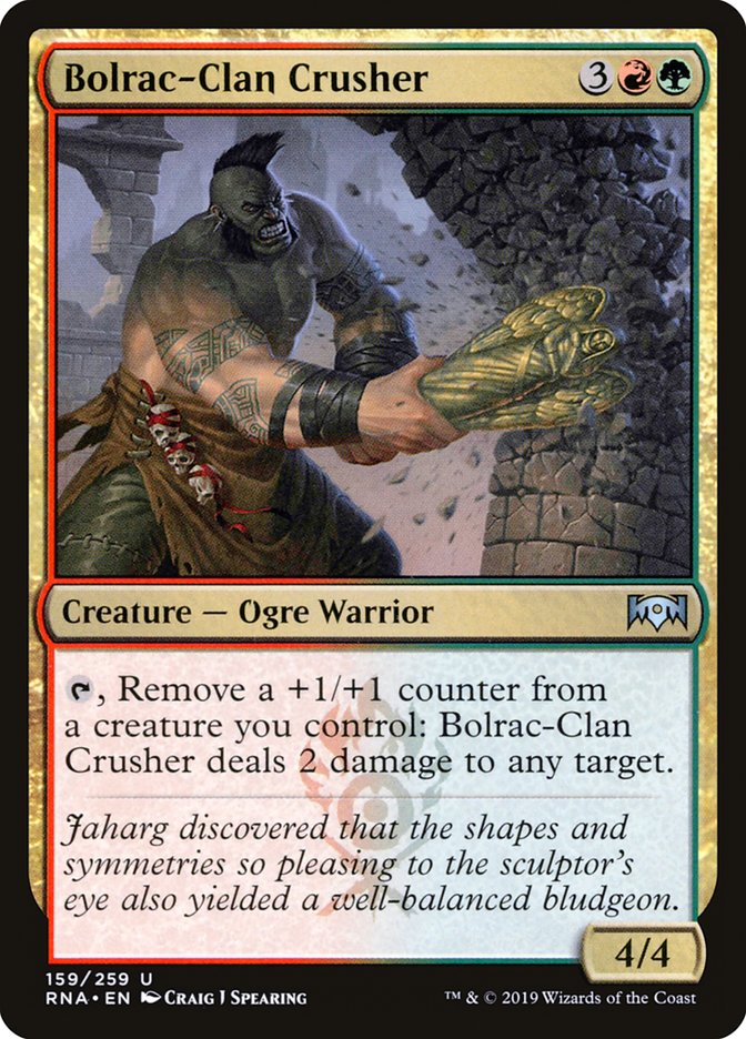 Bolrac-Clan Crusher [Ravnica Allegiance] Foil