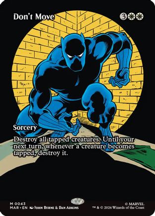 Don't Move (Borderless)  [Marvel Universe Eternal-Legal]