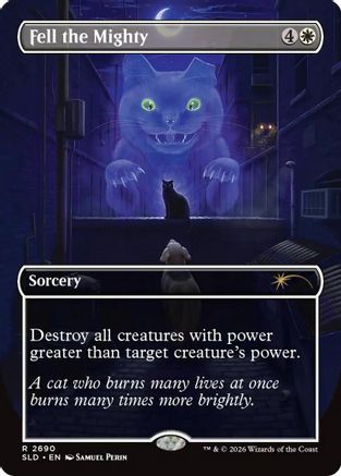 Fell the Mighty (2690)  [Secret Lair Drop Series] Foil