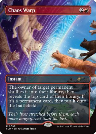 Chaos Warp  [Secret Lair Drop Series] Foil