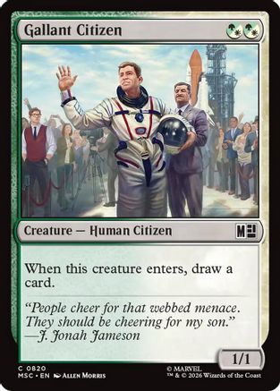 Gallant Citizen  [Commander: Marvel Super Heroes]