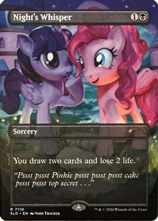 Night's Whisper (7110)  [Secret Lair Drop Series]
