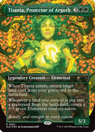 Titania, Protector of Argoth  [Secret Lair Drop Series] Foil