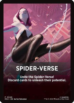 Spider-Verse Theme Card  [Commander: Marvel Super Heroes]
