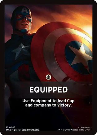 Equipped Theme Card  [Commander: Marvel Super Heroes]