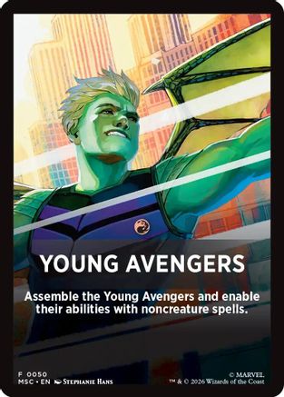 Young Avengers Theme Card  [Commander: Marvel Super Heroes]