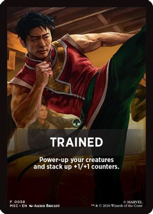 Trained Theme Card  [Commander: Marvel Super Heroes]
