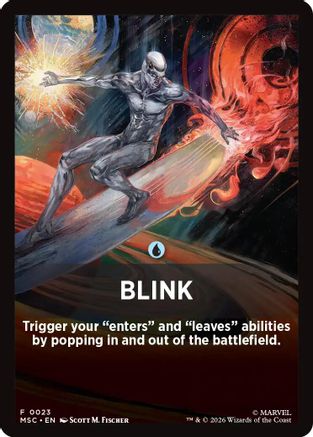 Blink Theme Card  [Commander: Marvel Super Heroes]