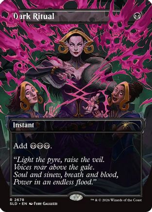 Dark Ritual (2678)  [Secret Lair Drop Series]