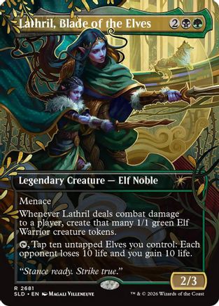 Lathril, Blade of the Elves  [Secret Lair Drop Series]