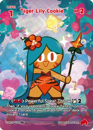 Tiger Lily Cookie (SEC)