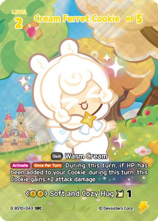 Cream Ferret Cookie (SEC)