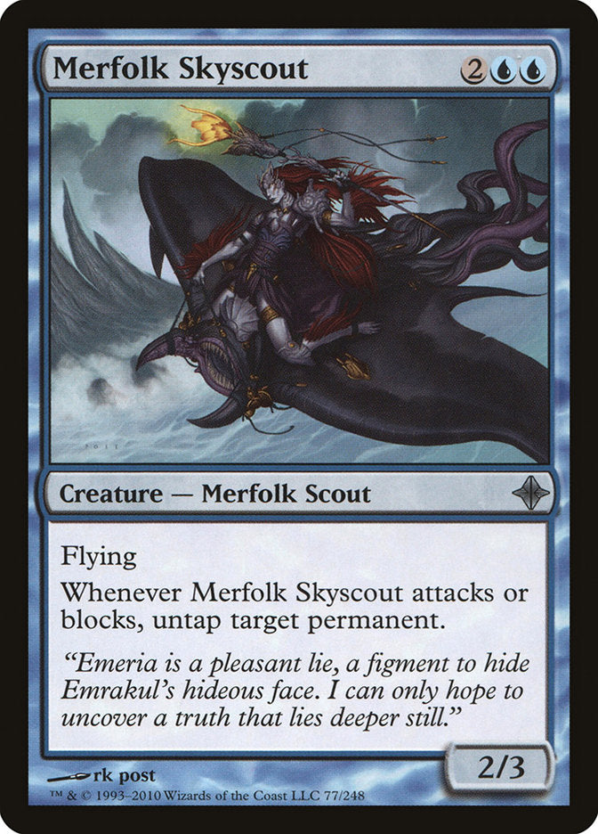 Merfolk Skyscout [Rise of the Eldrazi] Foil