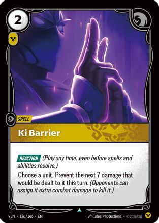 Ki Barrier (126/166) - Riftbound - [Vendetta] Foil