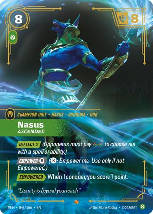 Nasus, Ascended (046/166) - Riftbound - [Vendetta] Foil