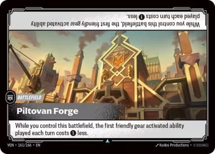 Piltovan Forge (161/166) - Riftbound - [Vendetta]