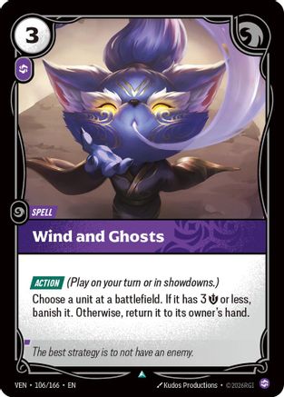 Wind and Ghosts (106/166) - Riftbound - [Vendetta] Foil