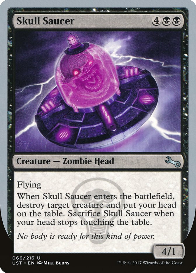 Skull Saucer [Unstable] Foil