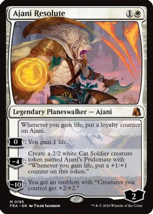 Ajani Resolute  [Reality Fracture]