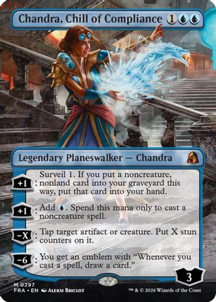 Chandra, Chill of Compliance (Borderless)  [Reality Fracture]