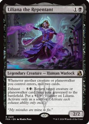 Liliana the Repentant  [Reality Fracture]