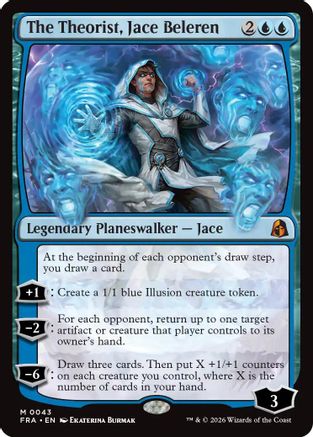 The Theorist, Jace Beleren  [Reality Fracture] Foil