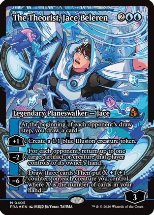 The Theorist, Jace Beleren (Showcase)  [Reality Fracture] Foil