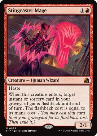 Stingcaster Mage  [Reality Fracture] Foil