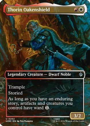 Thorin Oakenshield (Borderless)  [The Hobbit] Foil